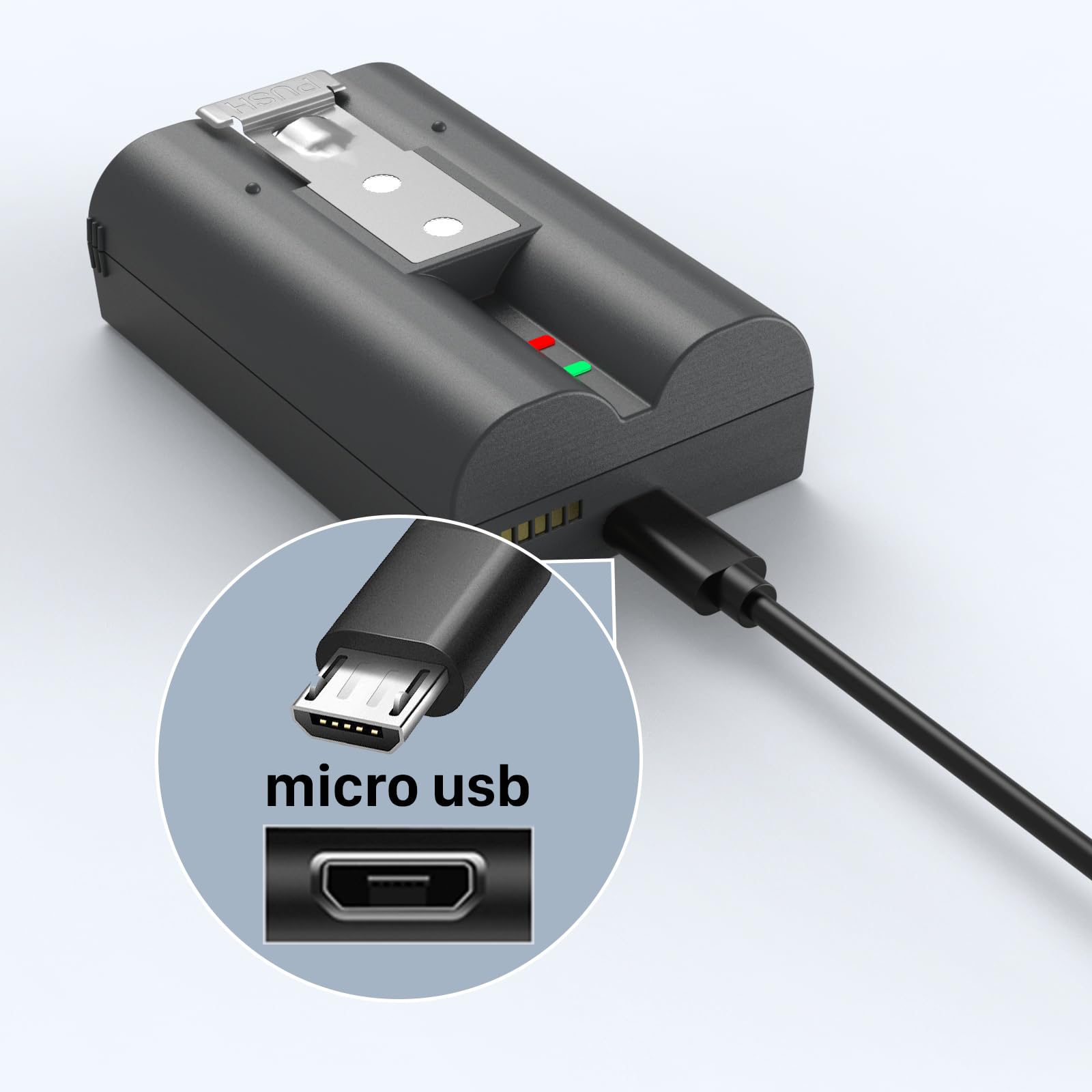 Replacement Battery For Ring Camera, 7200Mah Ultra High Capacity Li Ion V4 Battery For Ring Doorbell Camera 2/3/4/3Plus, Stick U