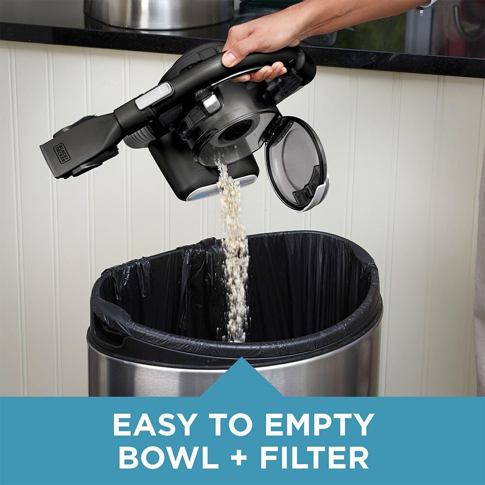 Black+Decker Dustbuster Flex Cordless Handheld Vacuum, Home, Pet And Car Vacuum (Bdh2020Fl)