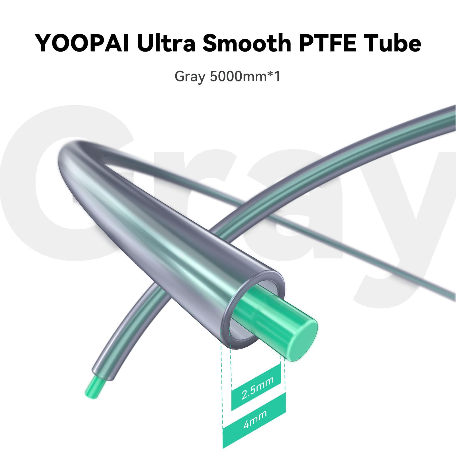 Yoopai Ultra Smooth PTFE Teflon Tube 5M With Tube Cutter - Thumbnail 5