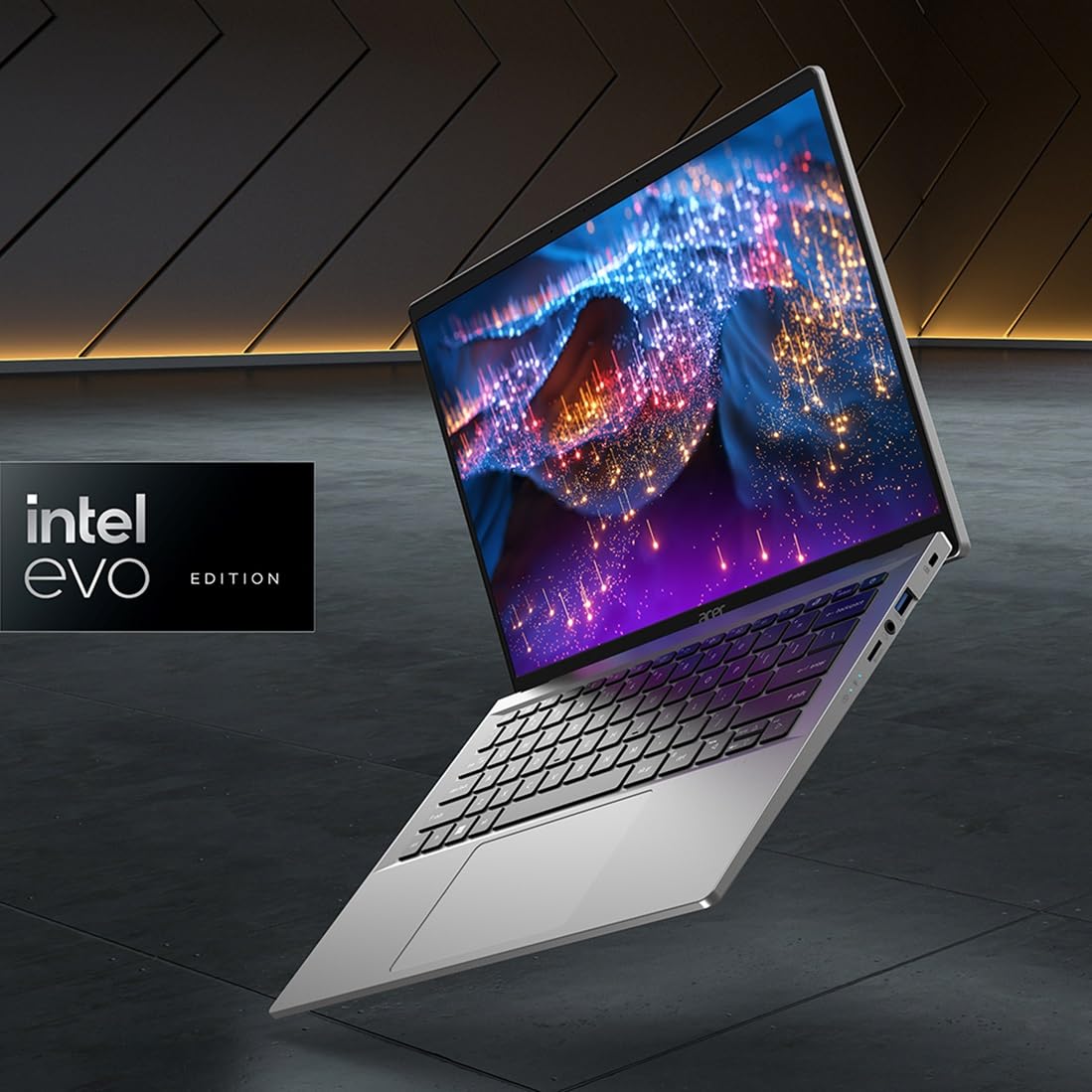 Acer Swift Go 14 Intel Evo Thin & Light Laptop | 14'' 1920 X 1200 Touch Display | Unlock Ai Experiences | Intel Core Ultra 7 Pro