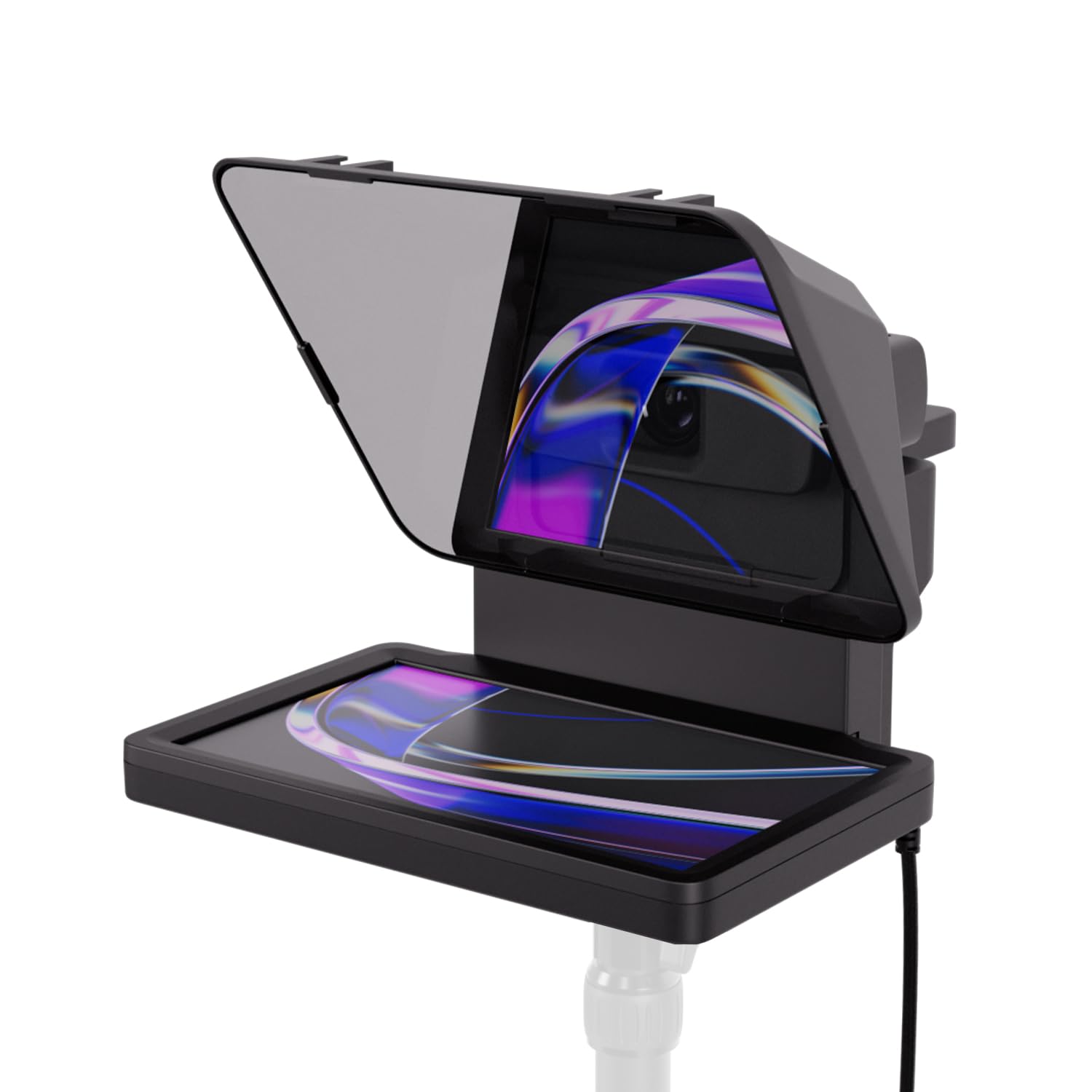 Elgato Prompter   Teleprompter With Built In Screen For Youtube, Twitch, Zoom, Ms Teams And More, Supports Dslr/Webcam/Smartphon