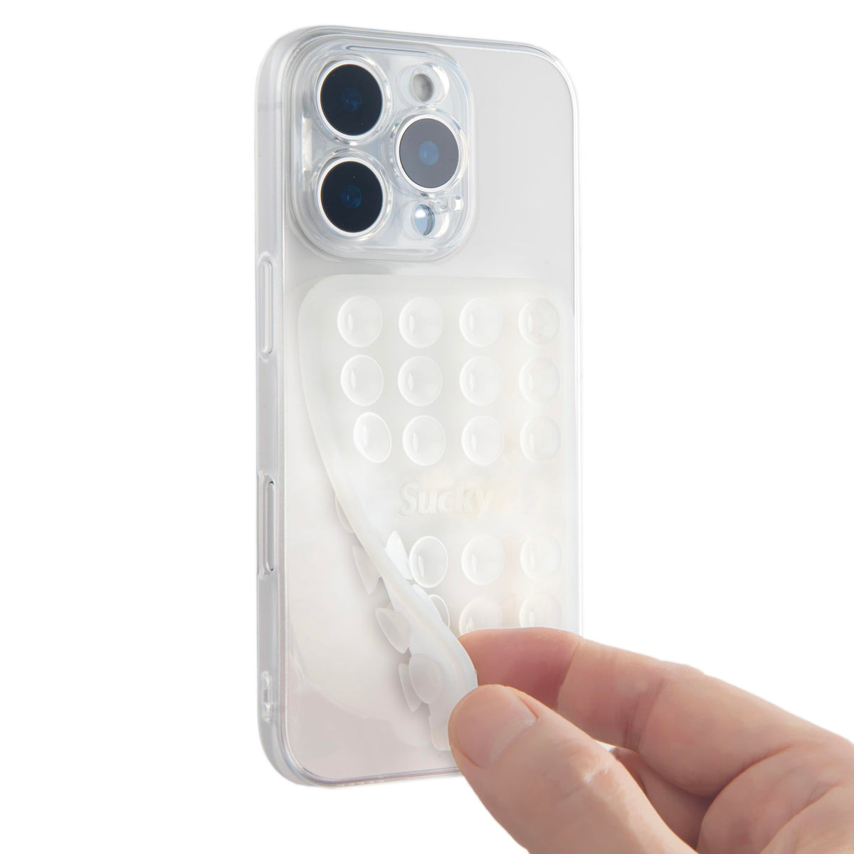 Sucky Double Sided Suction Phone Octo Cup Buddy Mount - Anti-Slip Holder, Hands-Free Phone Accessory For Iphone And Android - St