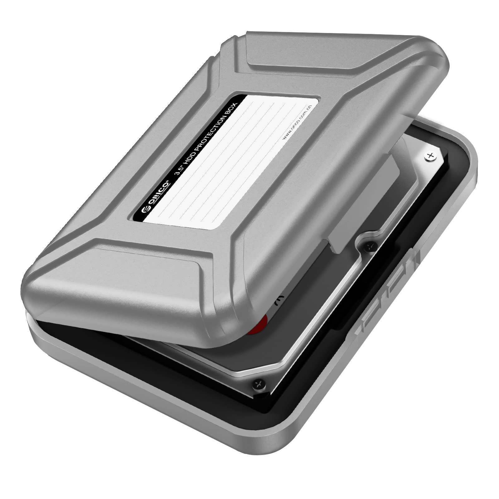 ORICO Hard Drive Case 3.5 inch HDD Storage Protective Bag Anti Static and Shockproof External Hard Drive Suit for WD,Seagate,Toshiba PHXGY
