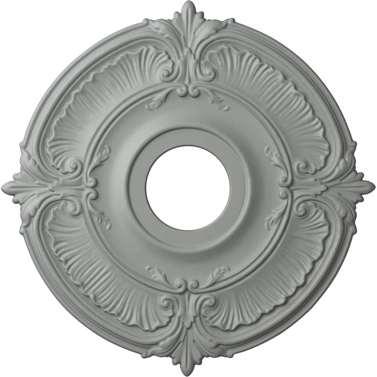 Ekena Millwork Cm18At Attica Ceiling Medallion, 18''Od X 4''Id X 5/8''P (Fits Canopies Up To 5''), Factory Primed
