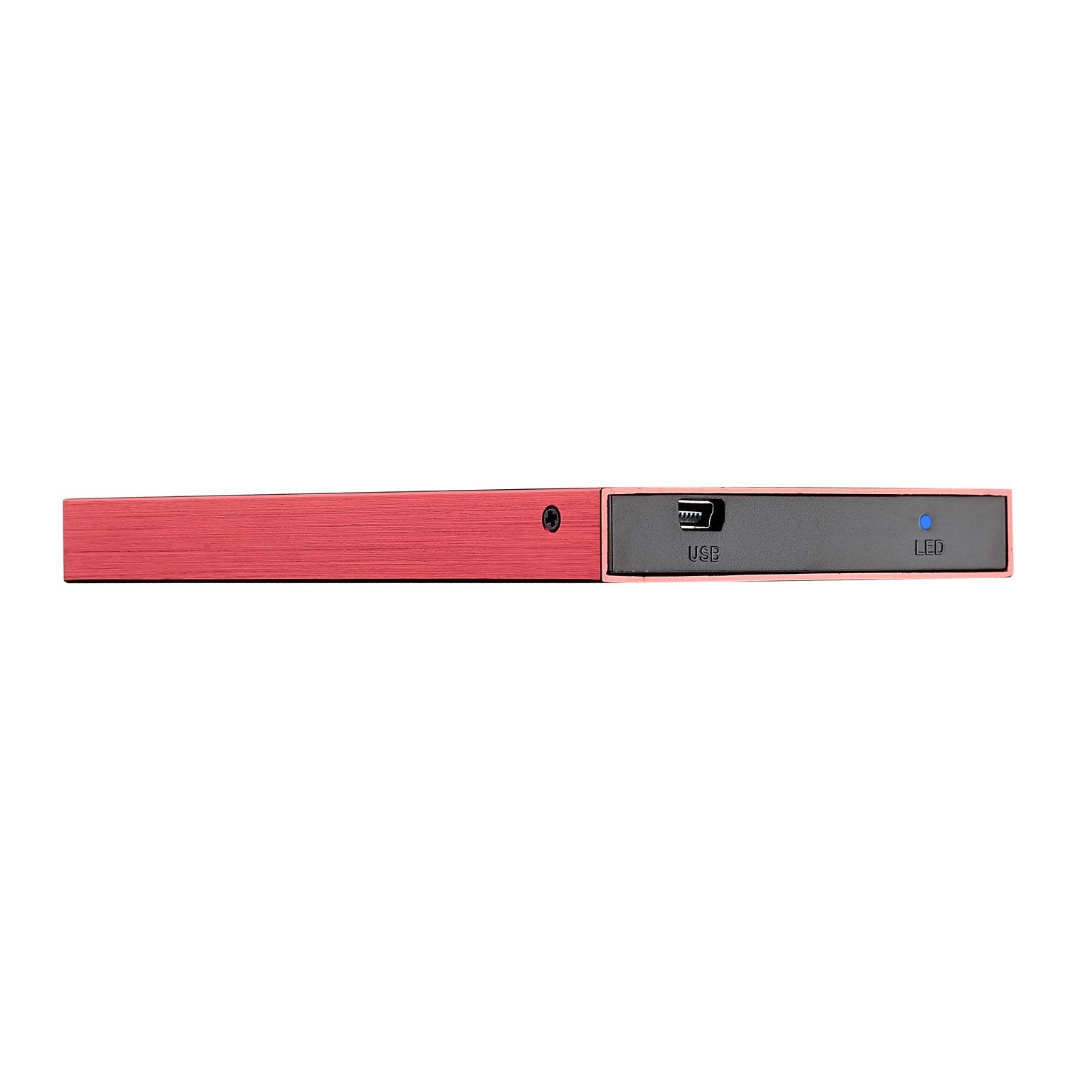 Bipra 2.5 Inch Sata To Usb 2.0 Hard Drive Caddy Hdd Enclosure Case (Red)