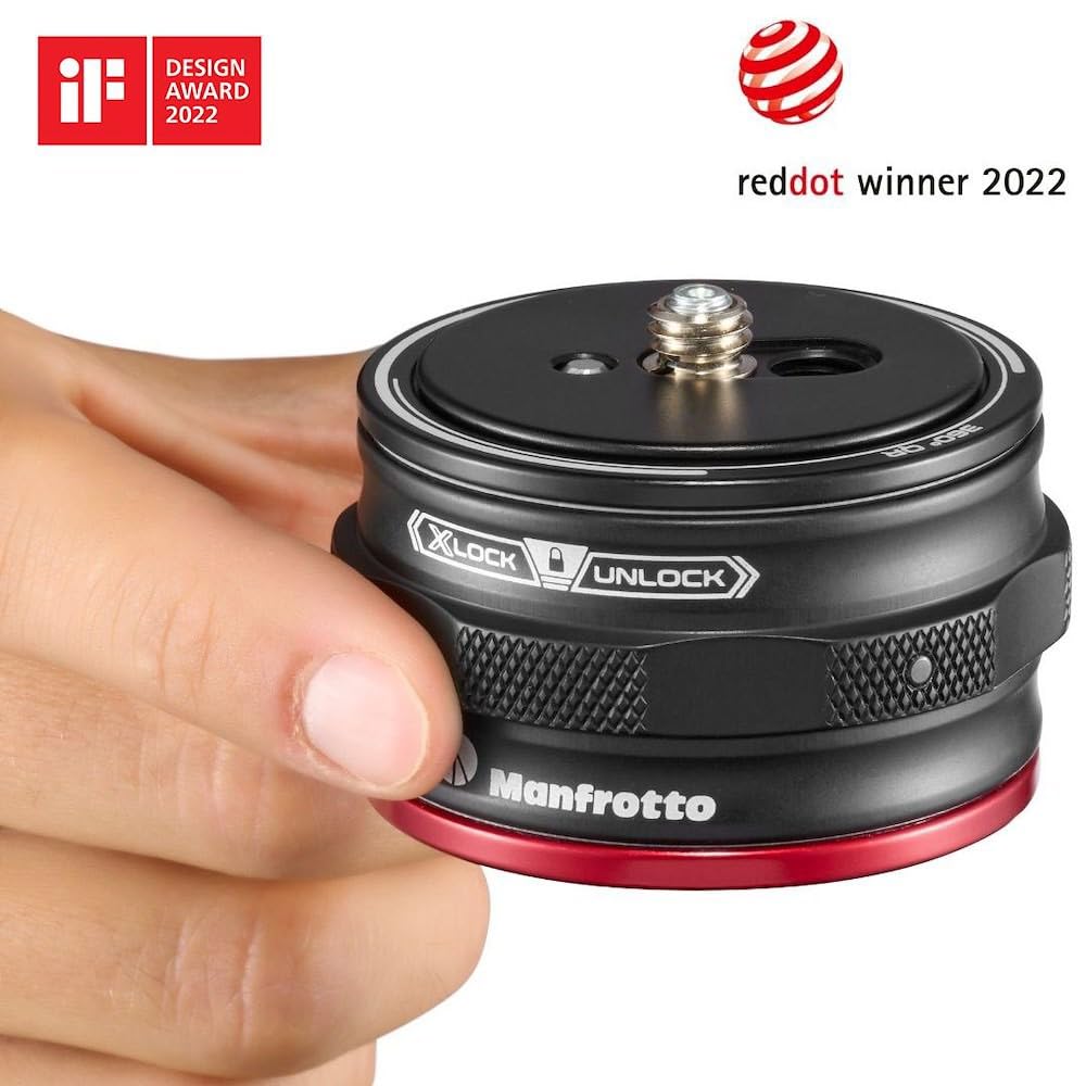 Manfrotto Move Quick Release System, Accessories For Tripod, Stabilizer, Motion Controls, Photography And Videography Equipment, For Csc And Dynamic Users