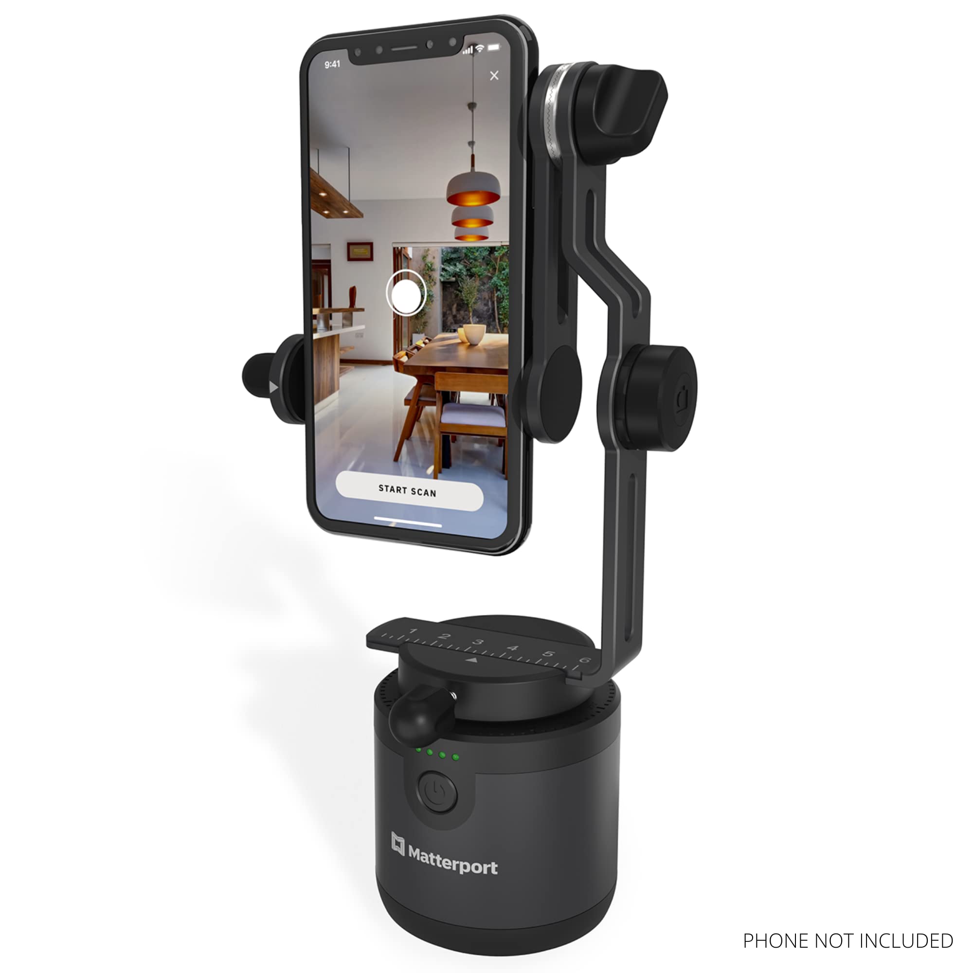 Matterport Axis Gimbal Stabilizer   Motorized Rotating Mount For Professional 3D Virtual Tour 360 Photo Scans With Portable And