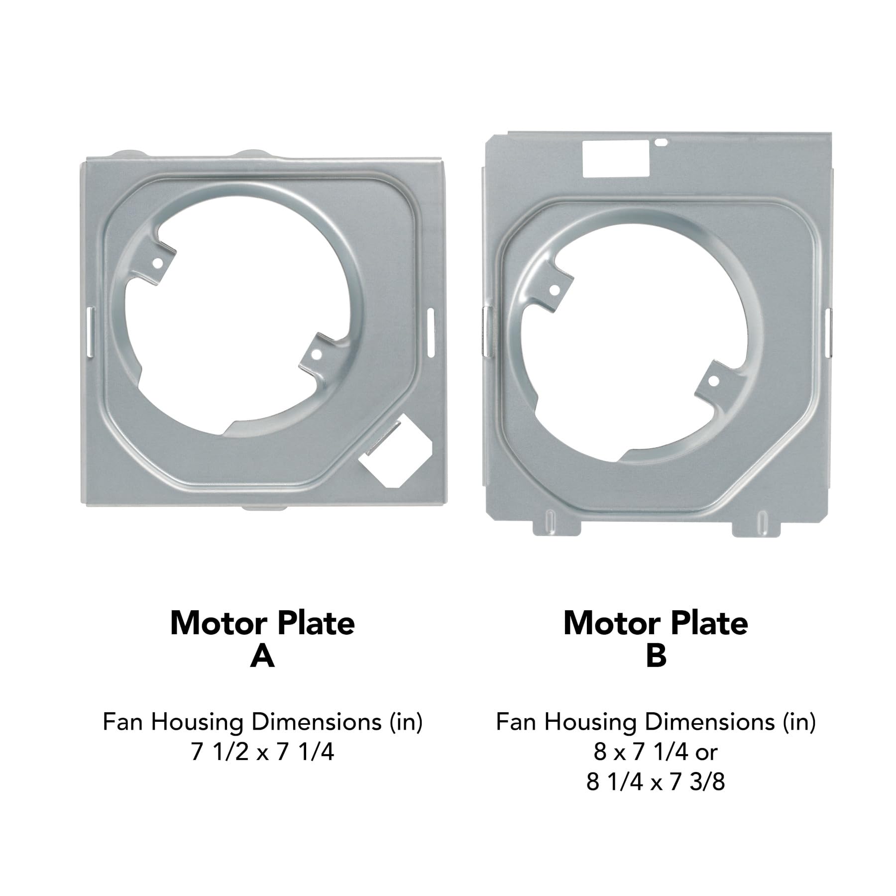 Broan Nutone Bkr60 Quickkit Ultra Quiet Bath Fan Replacement Motor And Cover/Grille, 60 Cfm, 20% More Power, White