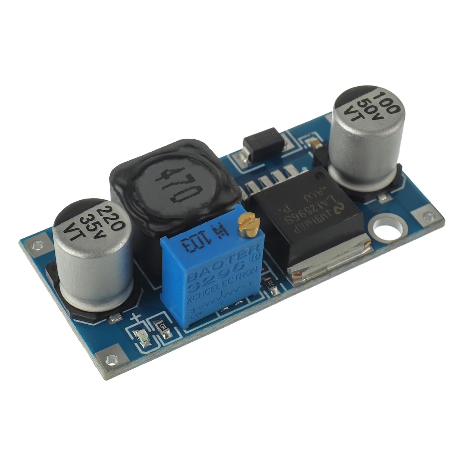 Eplzon Lm2596S Buck Converter Buck Module Dc Dc 3.2 35V To 1.25 30V 3A Voltage Adjustable Buck Converter Module(Pack Of 6 Pcs)