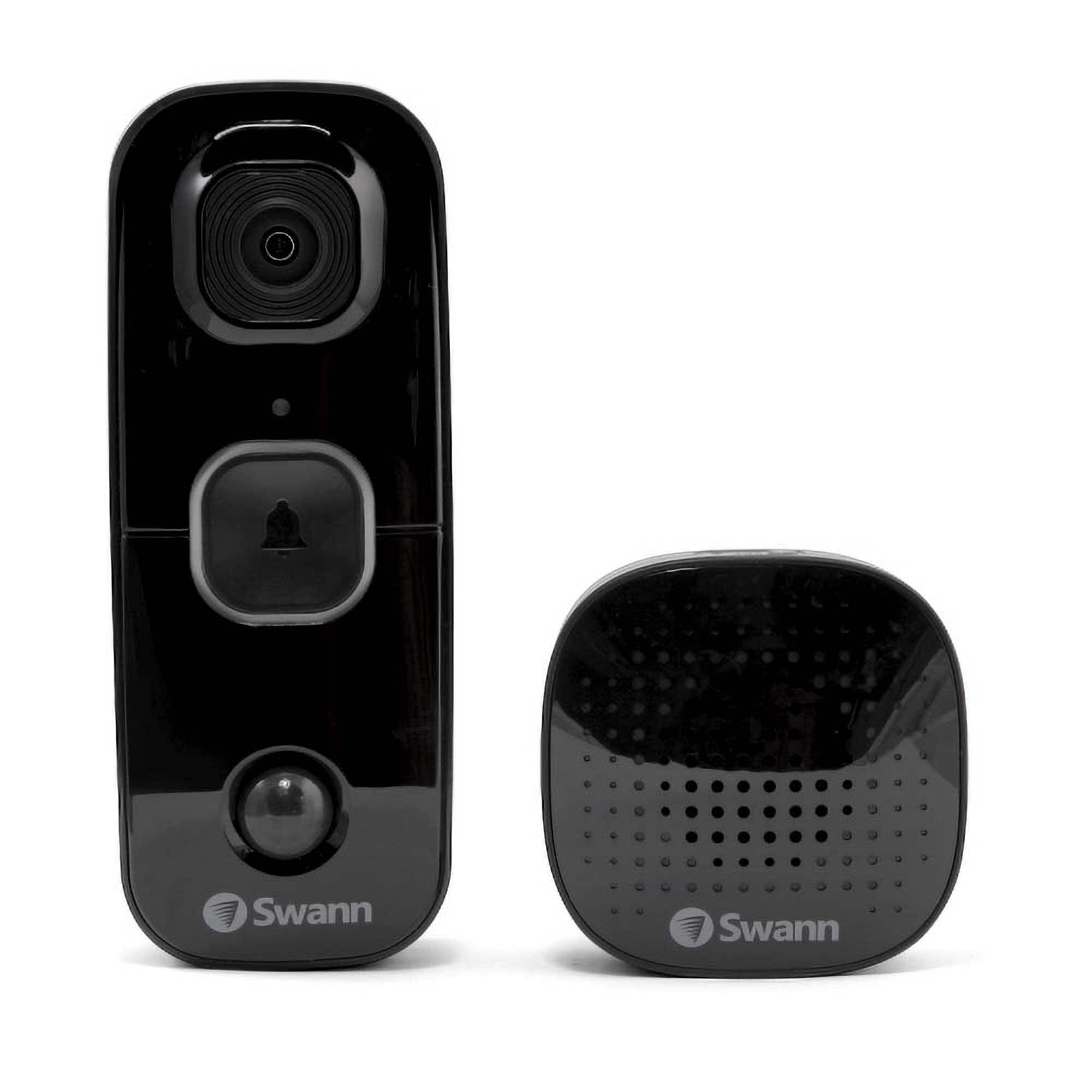 Swann Buddy Video Doorbell, 2 Piece Set