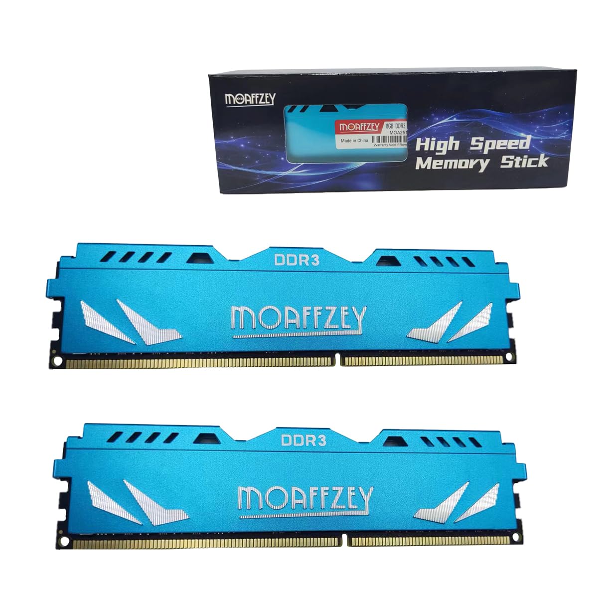 Moaffzey 1866Mhz Ddr3 Ram 8Gb(2 * 4Gb) 1.5V(Pc3 14900) Cl10 Udimm Pc Computer Desktop Memory Module Ram Upgrade Unbuffered Non E
