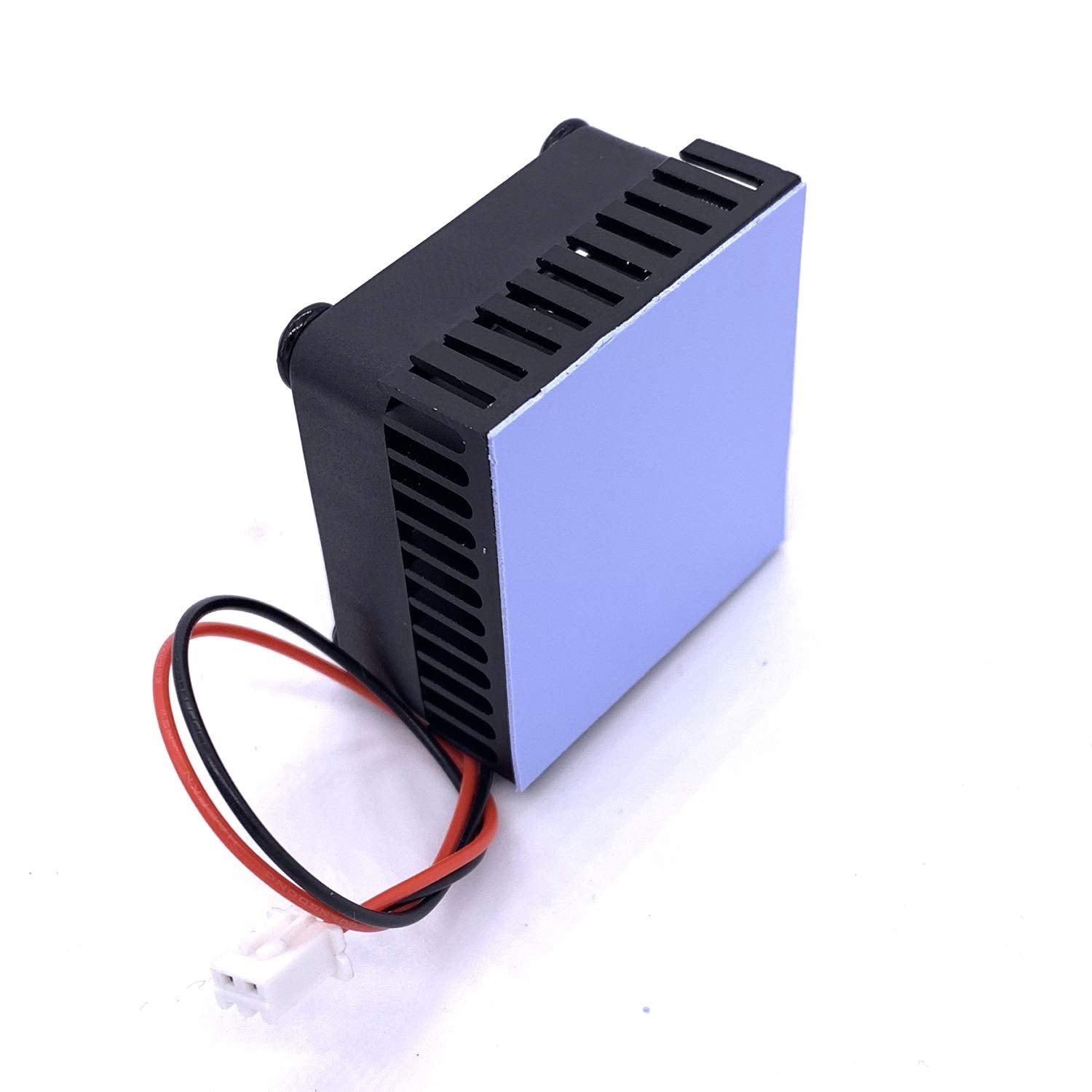 Easycargo 40Mm Heatsink Fan 12V Kit, Cooler Heat Sink 40X40Mm + 12V Ball Bearing Fan + Thermal Tape + Grill Screw Mounting Kit (