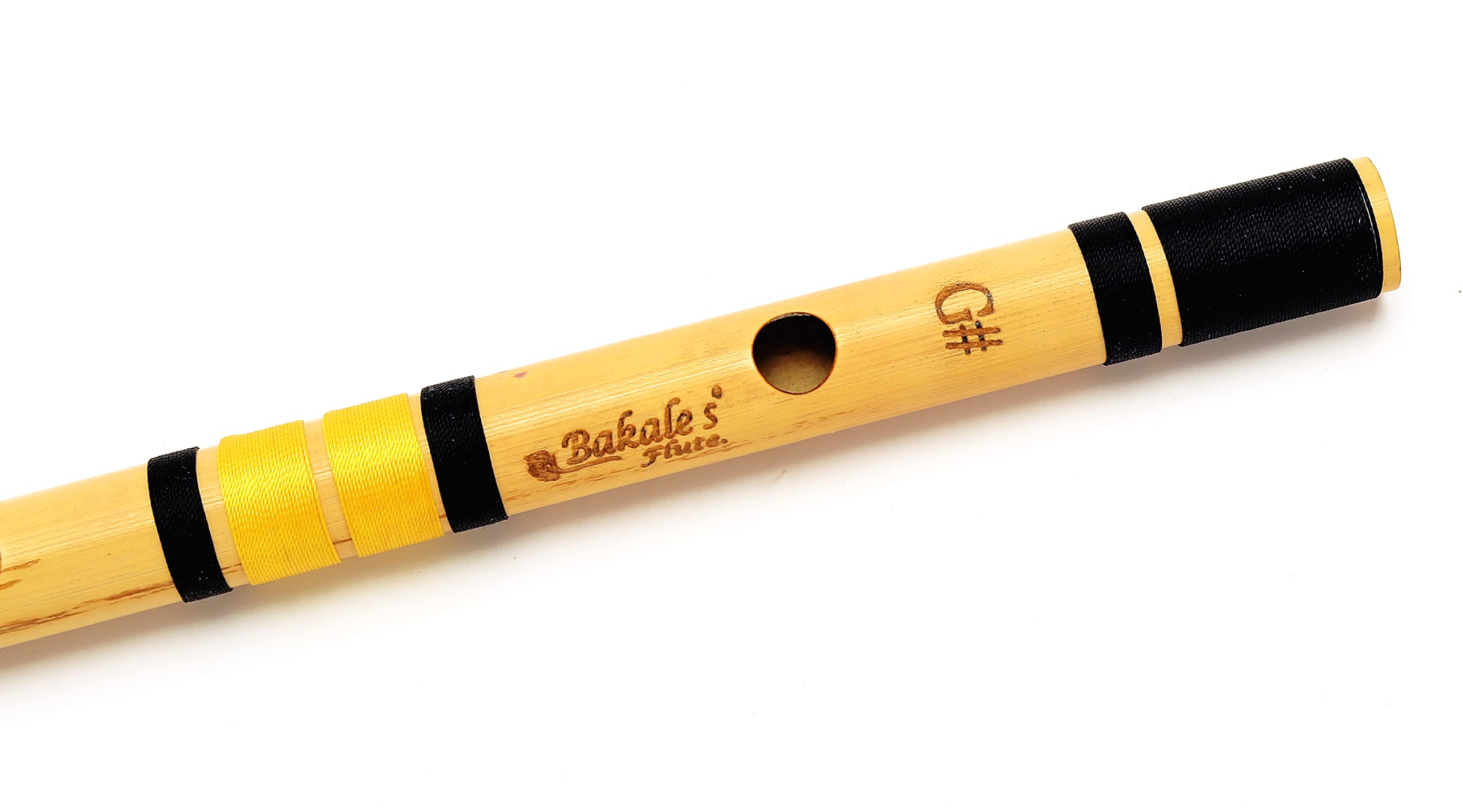 Bakale Flutes G# Base Bansuri Flute Right Handed  23.5 Inches  440Hz