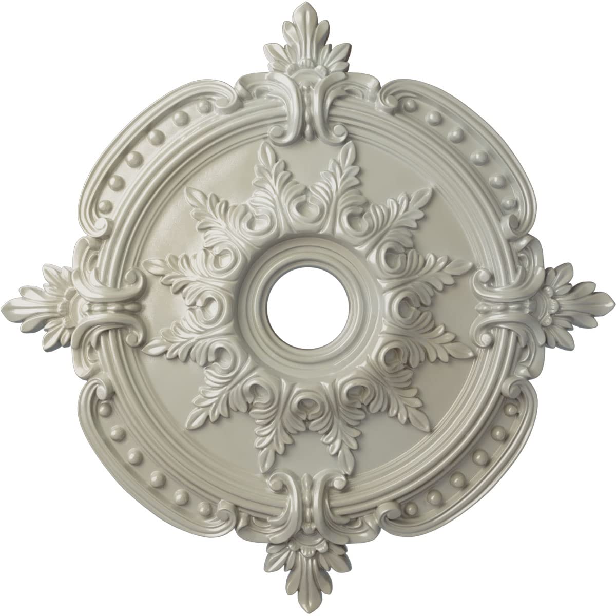 Ekena Millwork CM28BEFBS Ceiling Medallion, Flash Blue