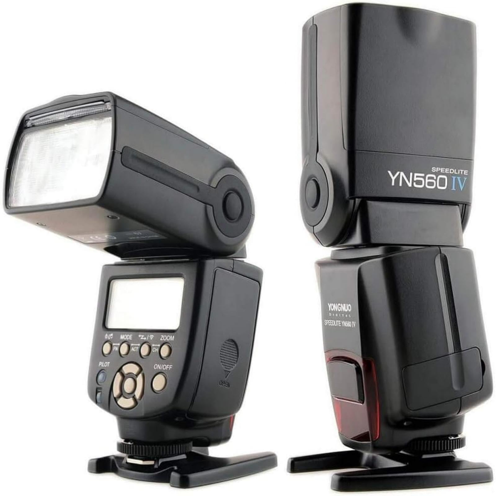 YONGNUO YN560 IV Wireless Flash Speedlite, Master + Slave Flash + Built-in Trigger System, for Canon Nikon Pentax Olympus Fujifi