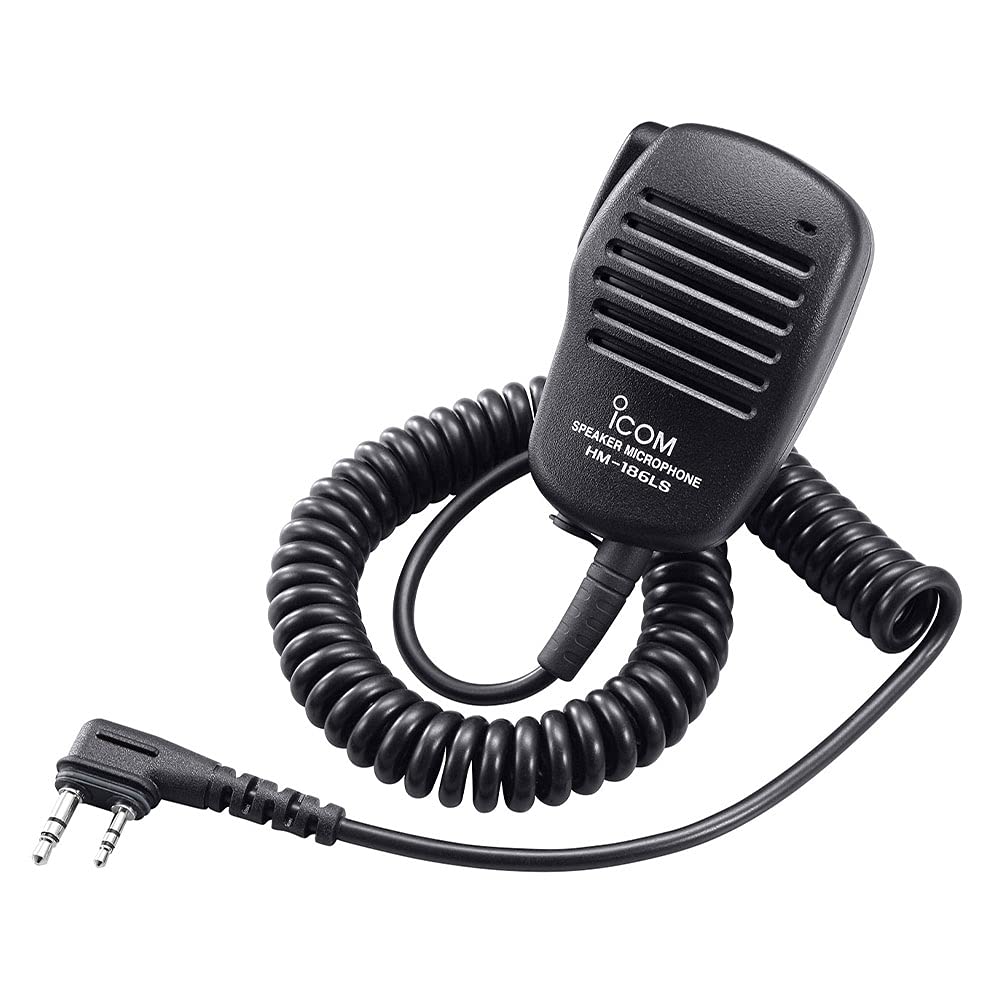 Icom Hm 186Ls Small Speaker Microphone