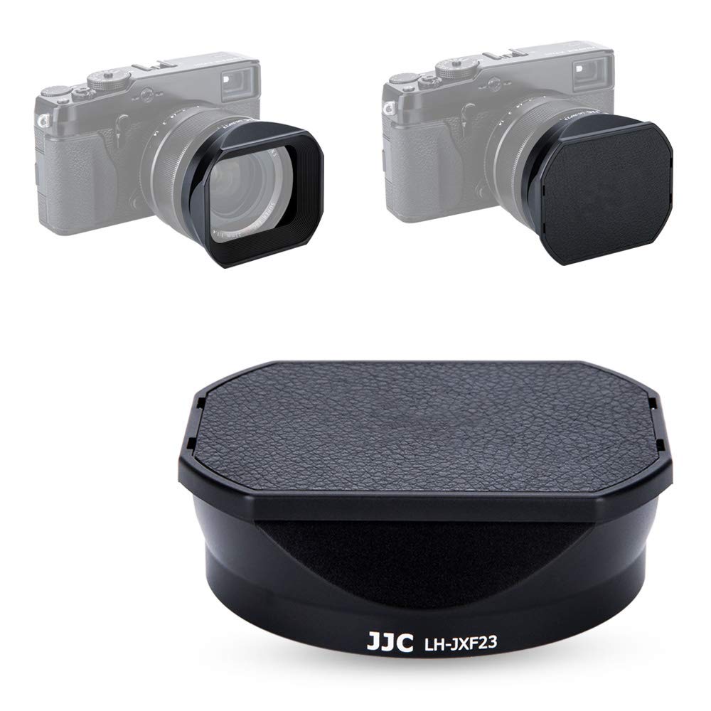 Jjc Bayonet Dedicated Metal Lens Hood For Fuji Fujifilm Fujinon Lens Xf 23Mm F1.4 R,Xf 56Mm F1.2 R,Replaces Fuji Lh Xf23 Lens Ho