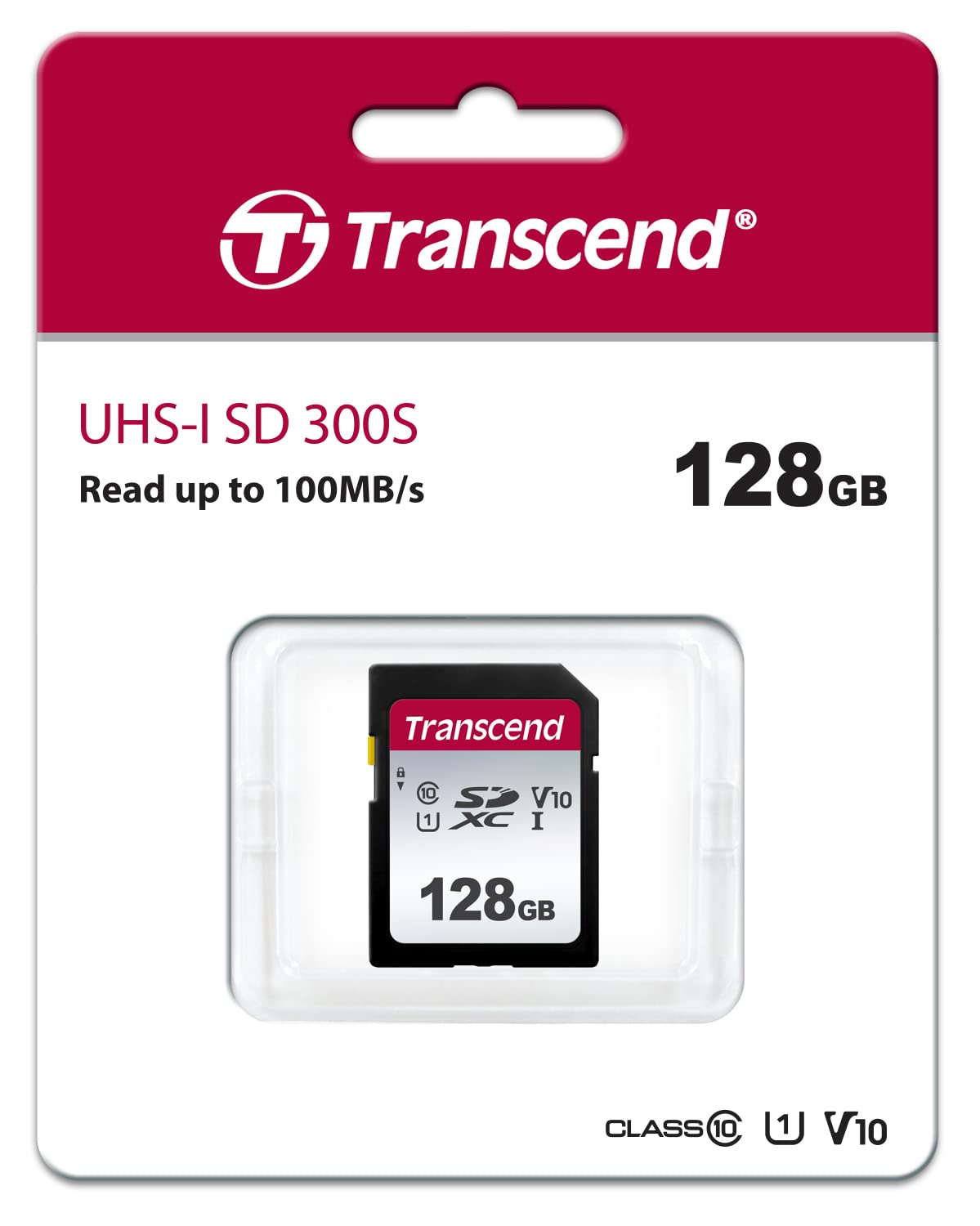 Transcend 128GB SDXC/SDHC 300S Memory Card TS128GSDC300S