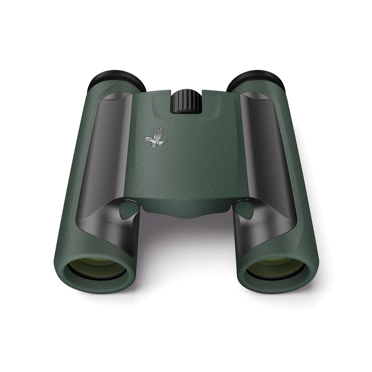 Swarovski Optik 8X25 Cl Pocket Binoculars With Twist In Eyecups And Large Field Of View (Green, Mountain Field Bag)