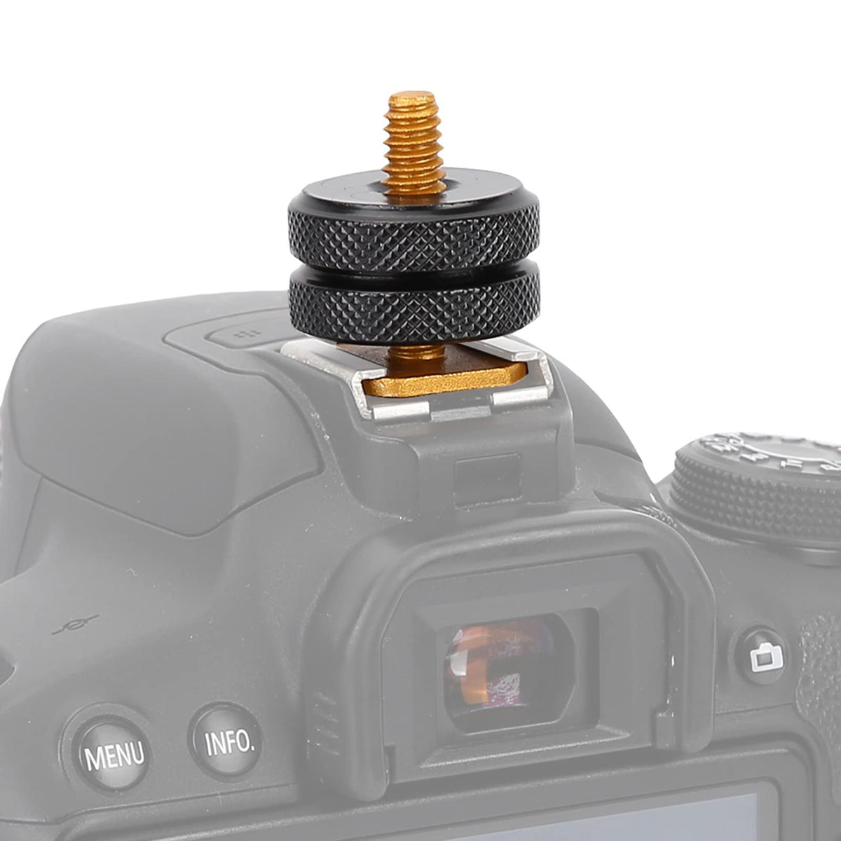 Camera Mount Screw,1/4 Tripod Screw To Flash Hot Shoe Adapter Holder Mount Accessory,Camera Flash Stand Mount Screw For Camera T