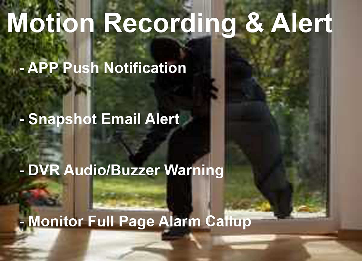 101Av 16Ch Security Camera System Hybrid Hd H.265/H.264 5In1 Dvr/Nvr, Hd Tvi/Cvi/Ahd/Ip, Hdmi/Vga Video Out, Phone Apps For Home & Office, Work W/ 5Mp Lite Analog & 8Mp Lite Ip Camera, 2Tb Hdd(No Poe)