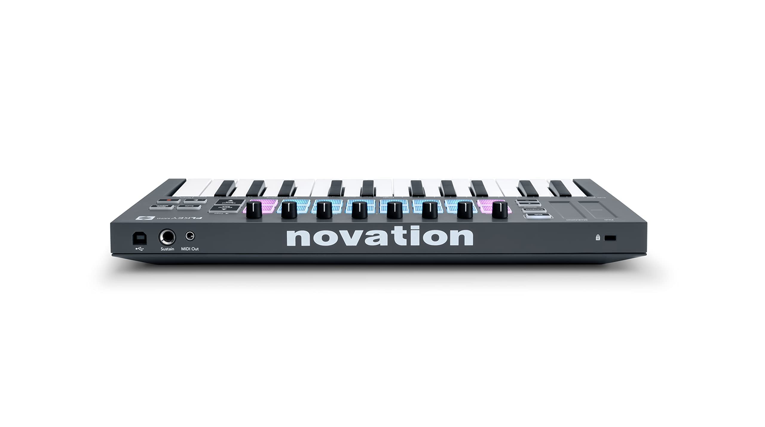 Novation Flkey Mini - Portable 25-Key, Usb, Midi Keyboard Controller With Fl Studio Integration For Music Production