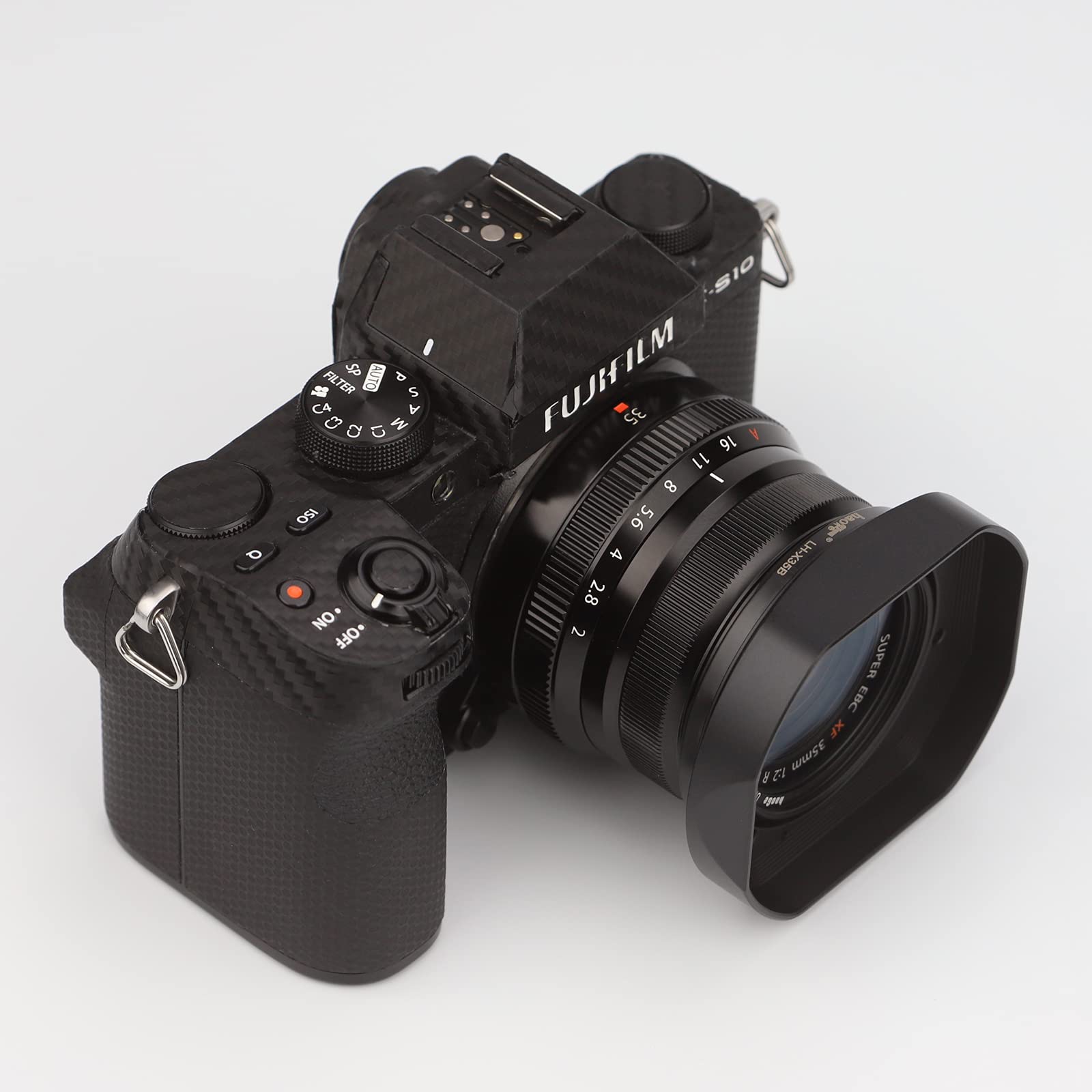 Haoge Lh X35B Metal Square Bayonet Lens Hood For Fujinon Xf35Mmf2 R Wr Xf23Mmf2 R Wr Xc 35Mm F2 (Xc35Mmf2), Fuji 35Mm F2 Hood, 2