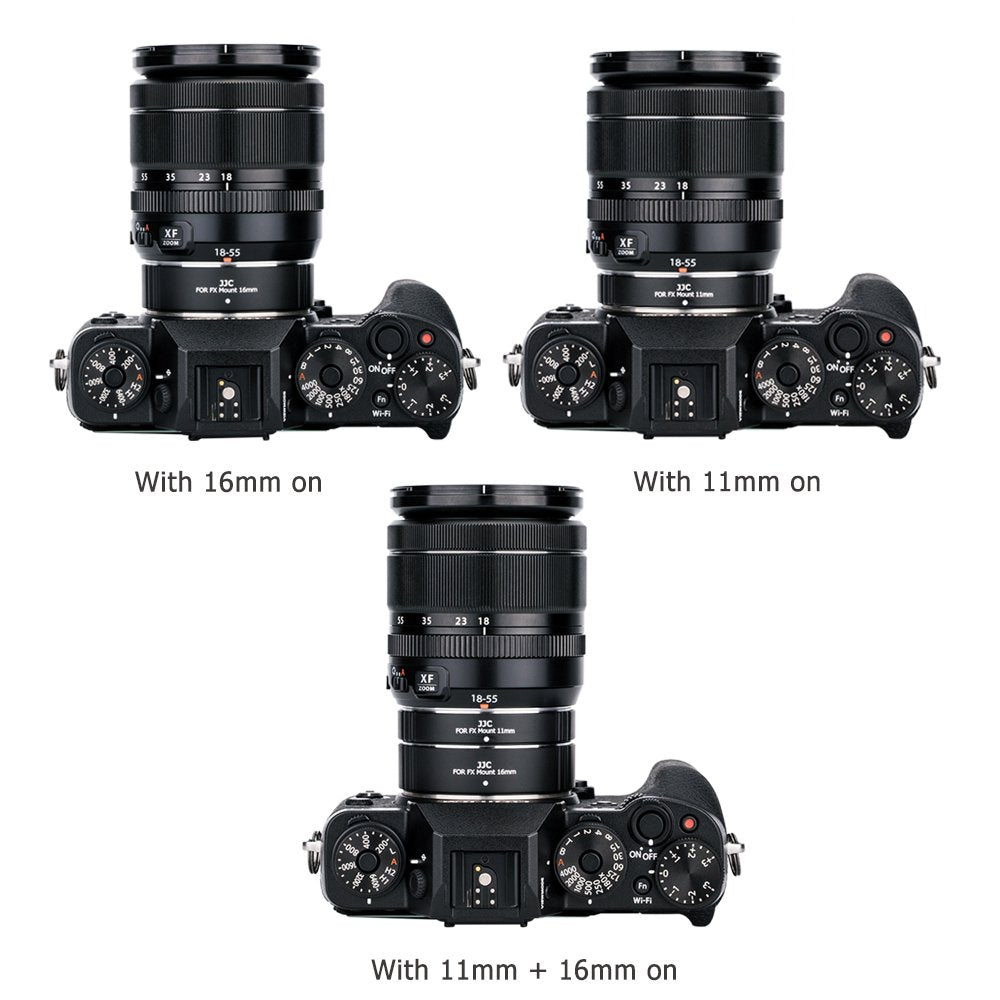 Jjc X Mount Auto Focus Macro Extension Tube Set For Fuji Fujifilm X T50 X T30 Ii X T20 X T10 X T5 X T4 X T3 X T2 X S20 X S10 X H