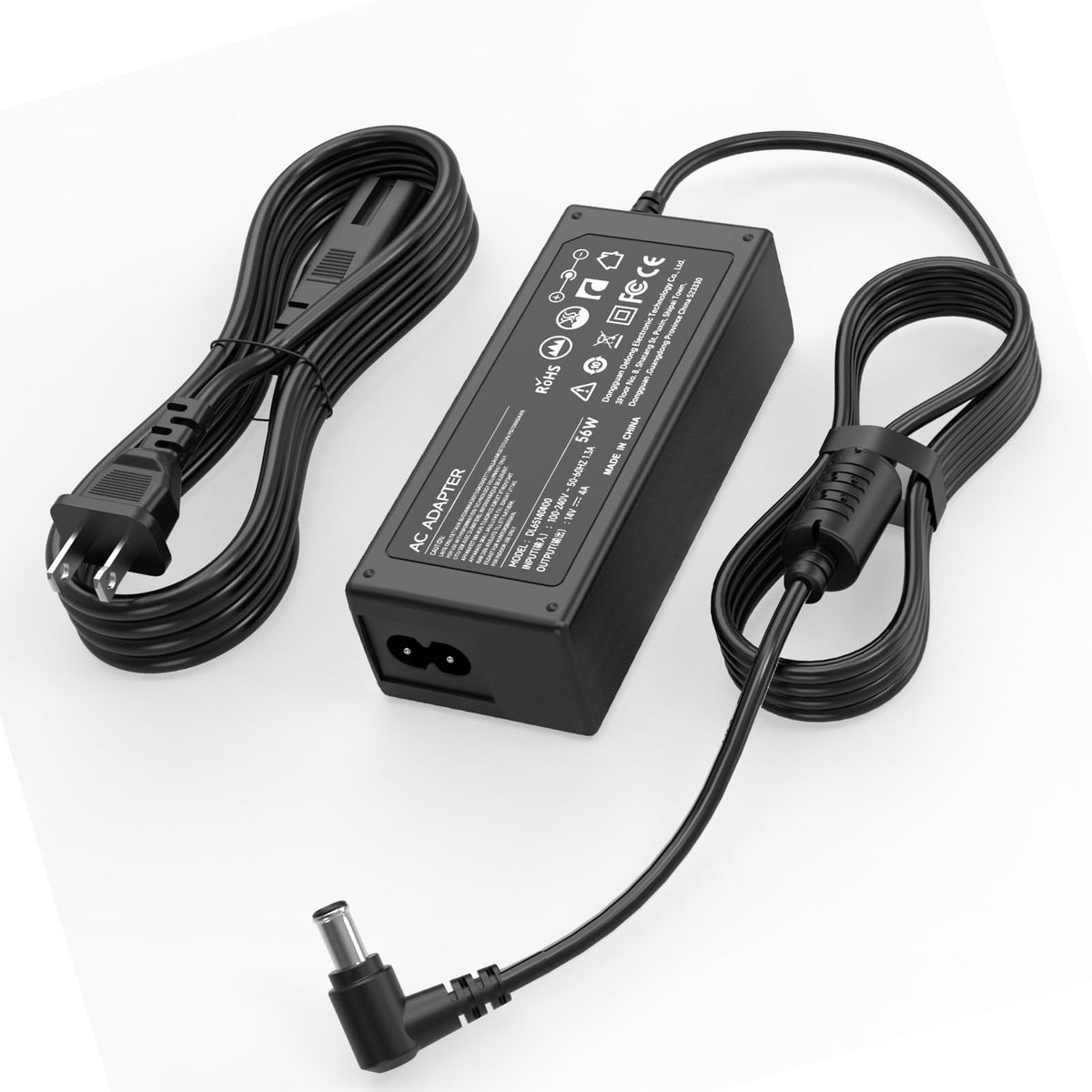 14V 4A Power Cord For Samsung Monitor S22C300H S23C350H S22C300H S24D590Pl S24D390Hl S27D590P S27D360H S27D390H Cf591, Samsung Monitor 32' 27' 24' 22' 23' 20' 19' 18' 17' 15' Power Supply