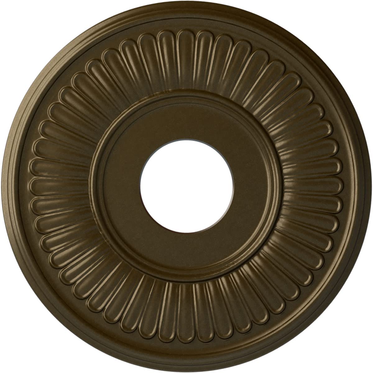 Ekena Millwork Berkshire Ceiling Medallion, Brass