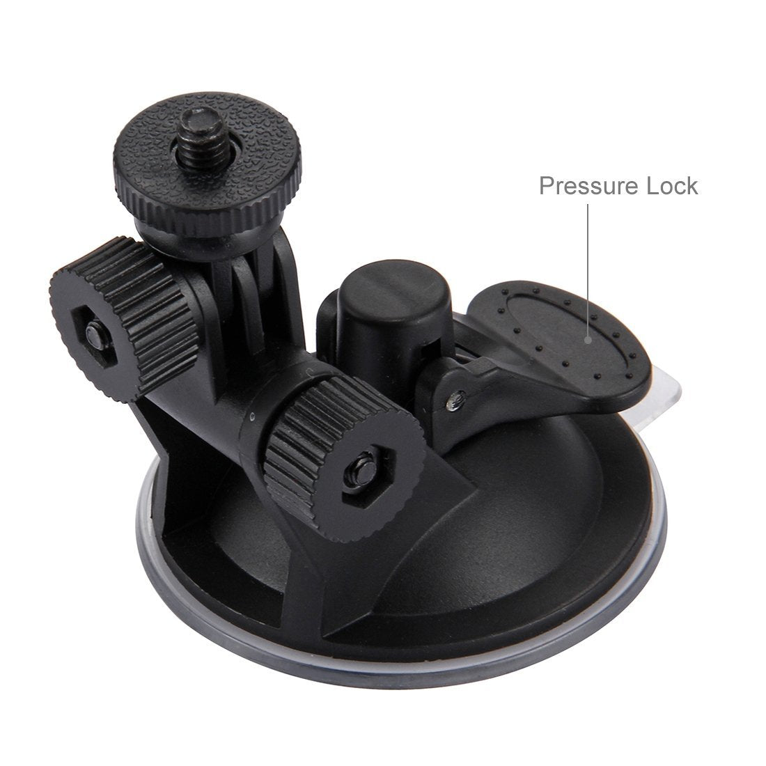 Puluz Car Suction Cup Mount With Screw Tripod Mount Adapter Storage Bag For Gopro Hero4 / 3+ / 3/2 / 1