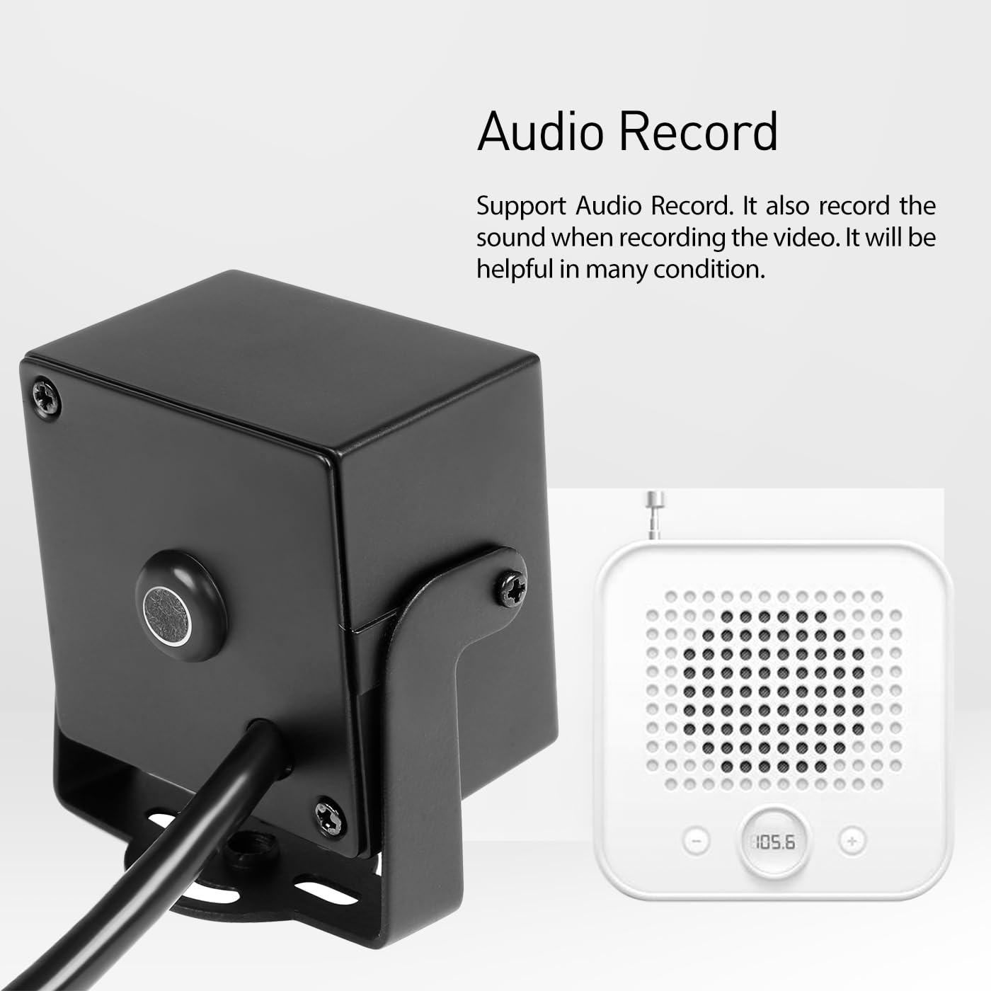 Revodata Tseye Mini 5Mp Poe Ip Camera With Audio, 3.7Mm Lens, Ultra Hd 2880 X 1620P@20Fps, Tiny Poe Home Security Camera Microph