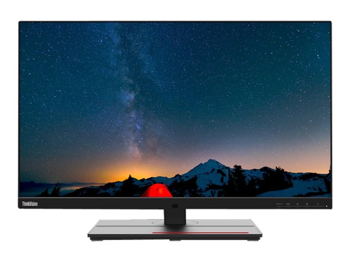 Lenovo ThinkVision P27u-20 - LED Monitor - 68.6 cm (27 Inches) (27 Inches Visible) - 3840 x 2160 4K @ 60 Hz - IPS - 450 cd/m - 1