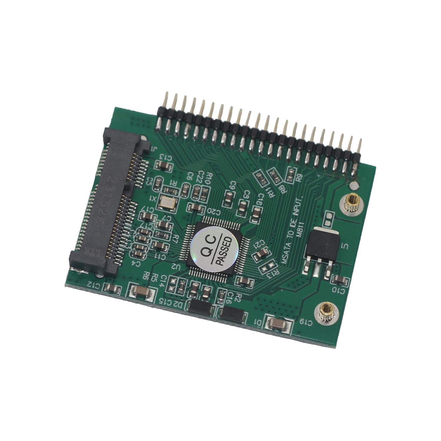 Mustpoint Mini PCI-e mSATA SSD to IDE 2.5 5V 44Pin Adapter Card ...