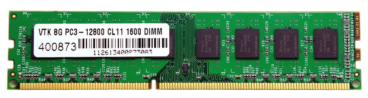 Visiontek Products 8Gb Ddr3 1600 Mhz (Pc3,12800) Cl11 Dimm, Desktop Memory   900667