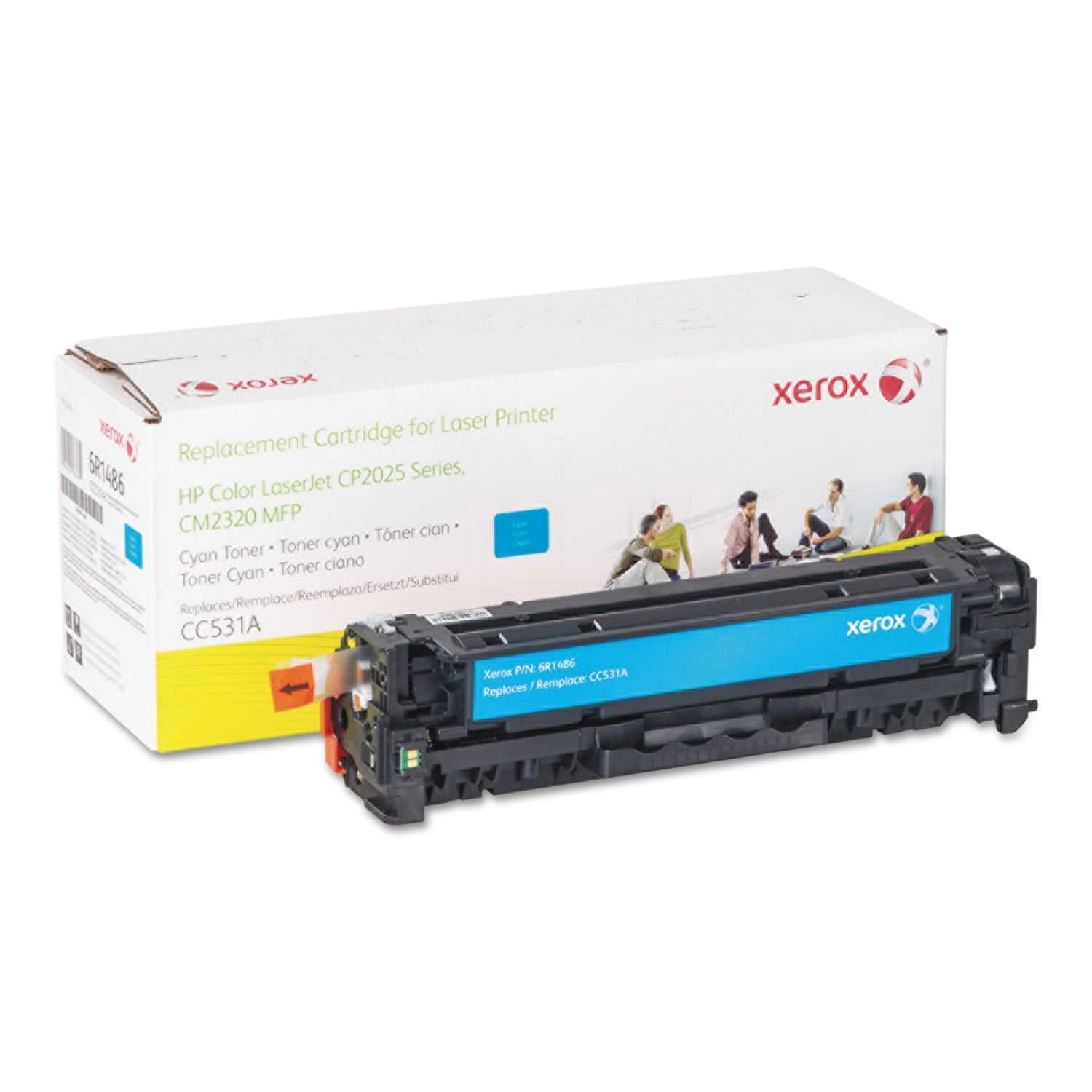 Xer006R01486 006R01486 Replacement Toner For Cc531A 304A