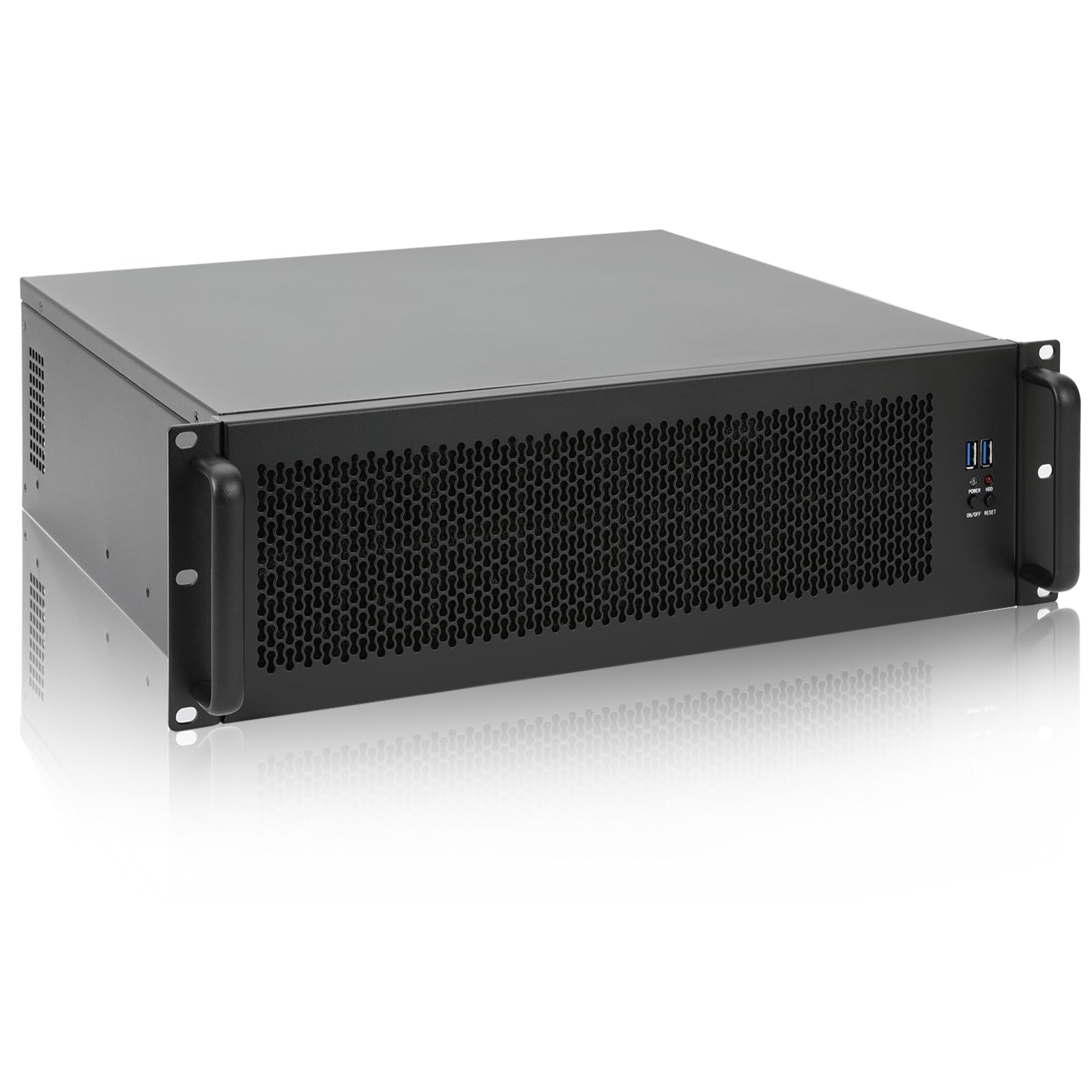Rackchoice 3U Rackmount Server Chassis Support Liquid Cooling Compatibility Up To Elevated 360Mm Radiator Support Sfx Psu