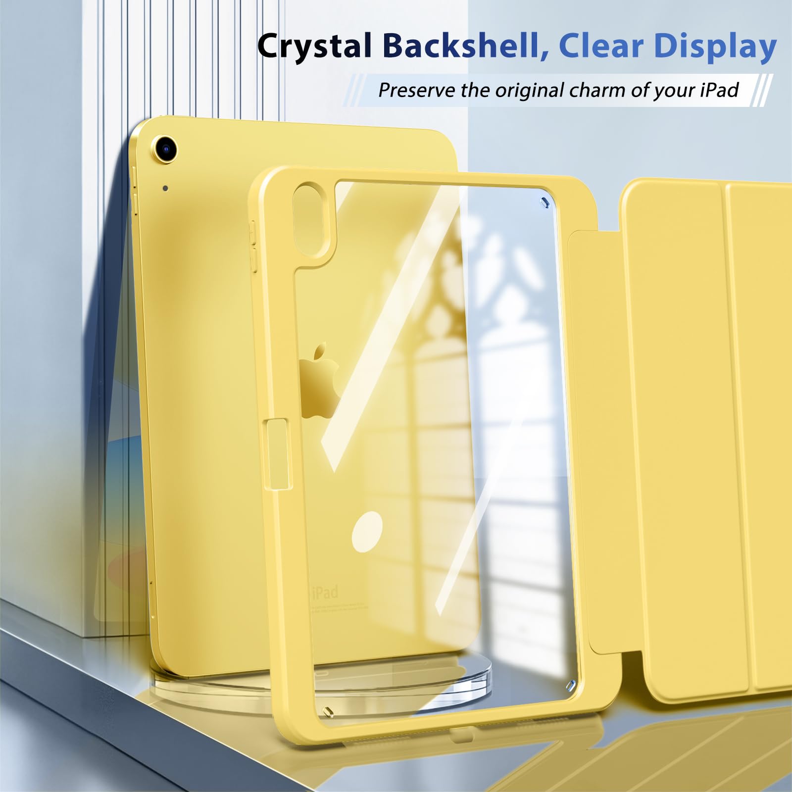 Timovo Case For Ipad (A16) 11Th Generation 11 Inch 2025, Ipad 10Th Generation Case 10.9 Inch 2022 With Pencil Holder,Slim Protec