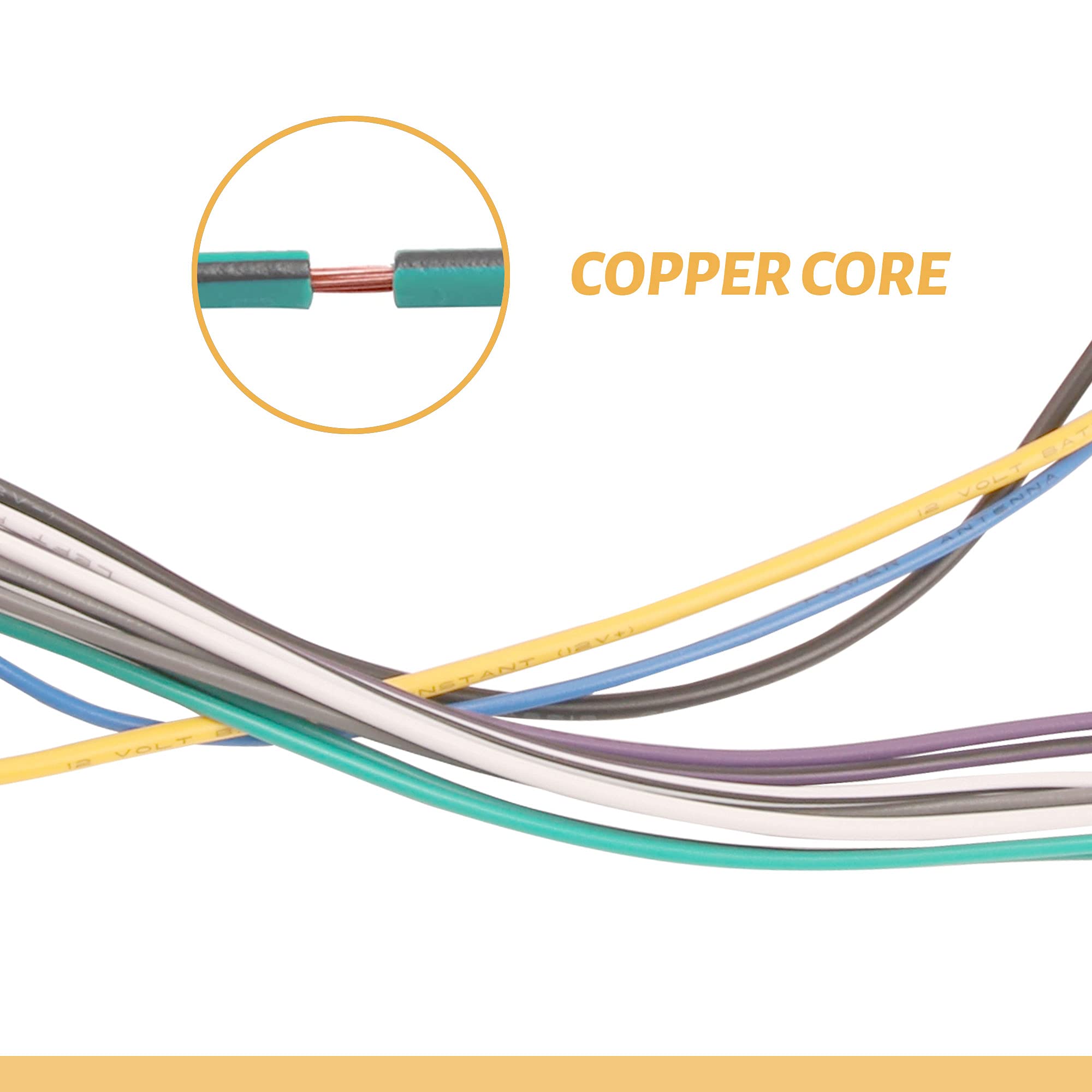 G Car Stereo Radio Wiring Harness Compatible With Some Jeep Dodge Chrysler Aftermarket Install Connector