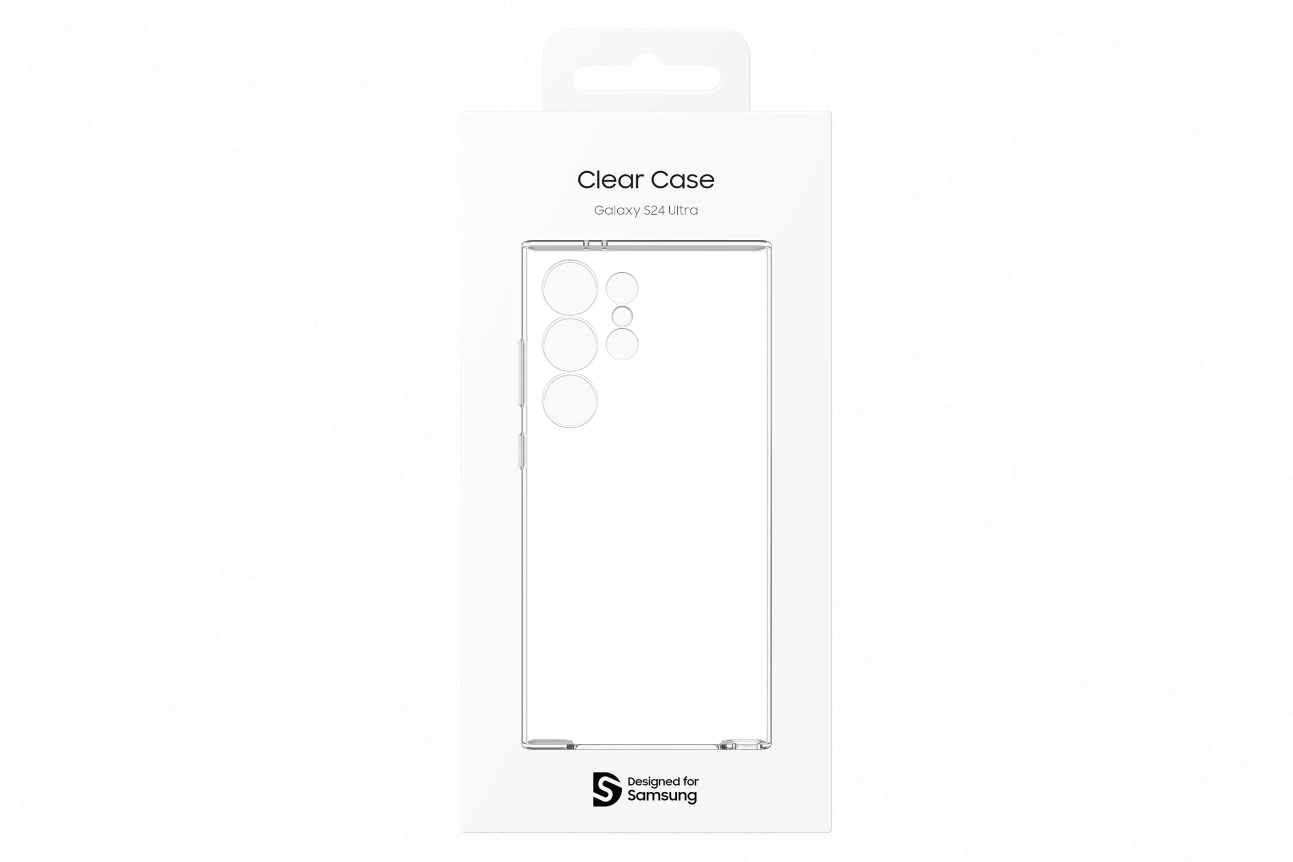Samsung Galaxy Official S24 Ultra Clear Case, Transparent