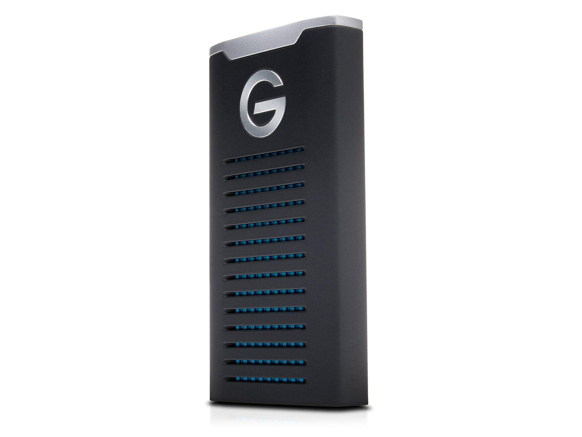 G-Technology 2Tb G-Drive Mobile Ssd Durable Portable External Storage - Usb-C (Usb 3.1), Up To 560 Mb/S - 0G06054-1, Black