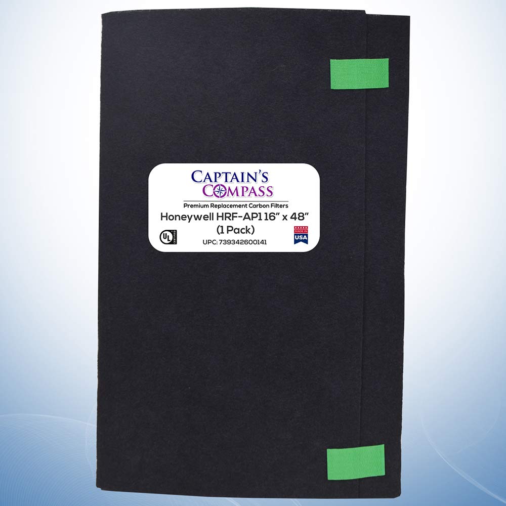 Captain'S Compass Hrf Ap1 Replacement Carbon Pre Filter 16X48 (1 Pack) For Honeywell