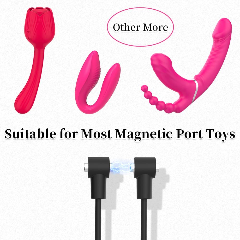 Jaslak Magnetic Universal Usb Fast Charging Cable Cord For Massager, Computer Usb Adapter Replacement Massager Charging Cord Com