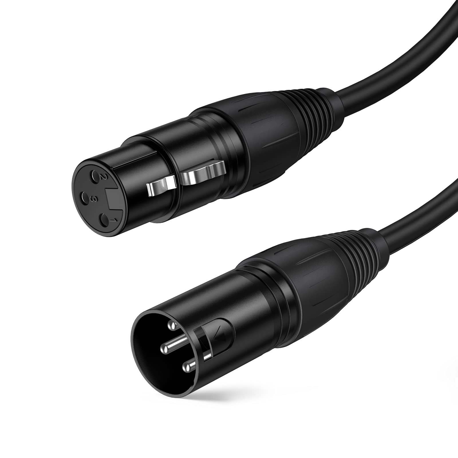 Cablecreation Xlr Microphone Cable, 15Ft Xlr Male To Female 3Pin Balanced Mic Cords For Recording Applications,Mixers,Speaker Sy