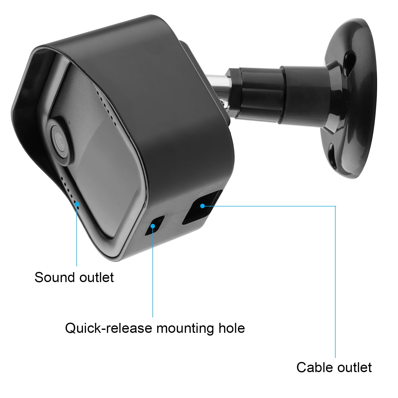 Uyodm 3Pack Wall Mount For Blink Outdoor 4 (4Th Gen) & Blink Outdoor (3Rd Gen) Camera, Weatherproof Protective Housing Cover And 360� Adjustable Mount (Blink Camera Is Not Included)