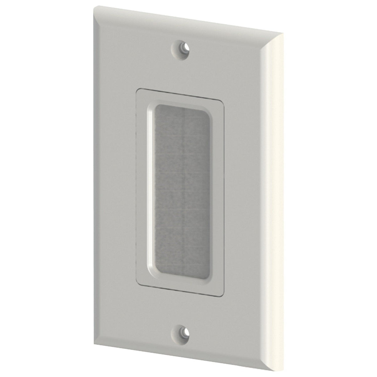 Datacomm Electronics 45 0018 Wh Plate, White
