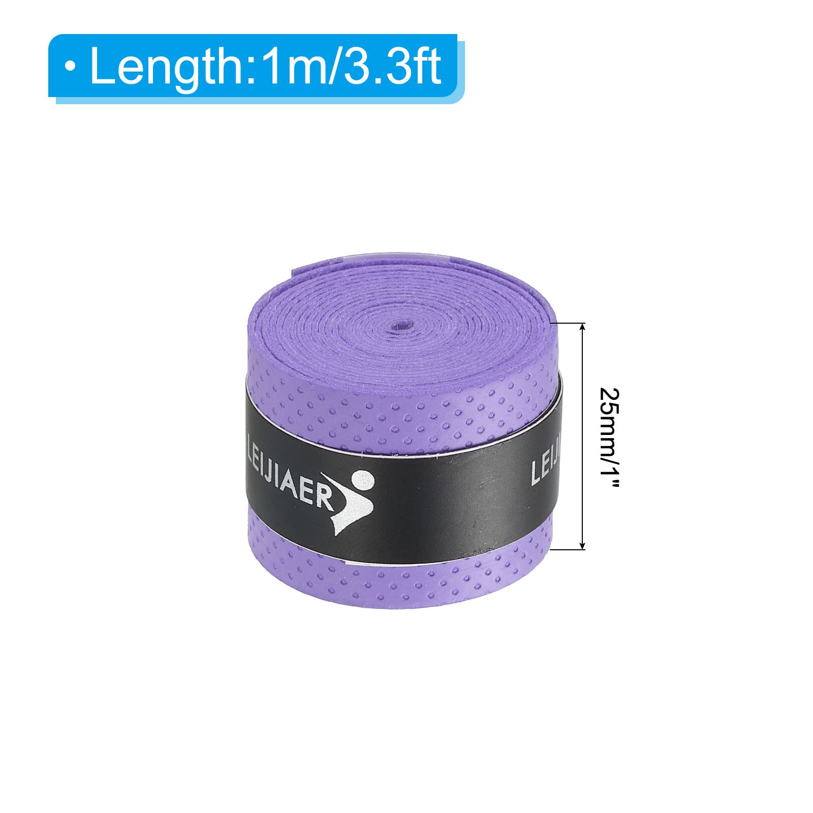 Patikil Drum Stick Tape Drumstick Grips Drumstick Wrap Anti Slip 2Pcs 1'' Width 3.3Ft For Drum Percussion Drumming Accessories P