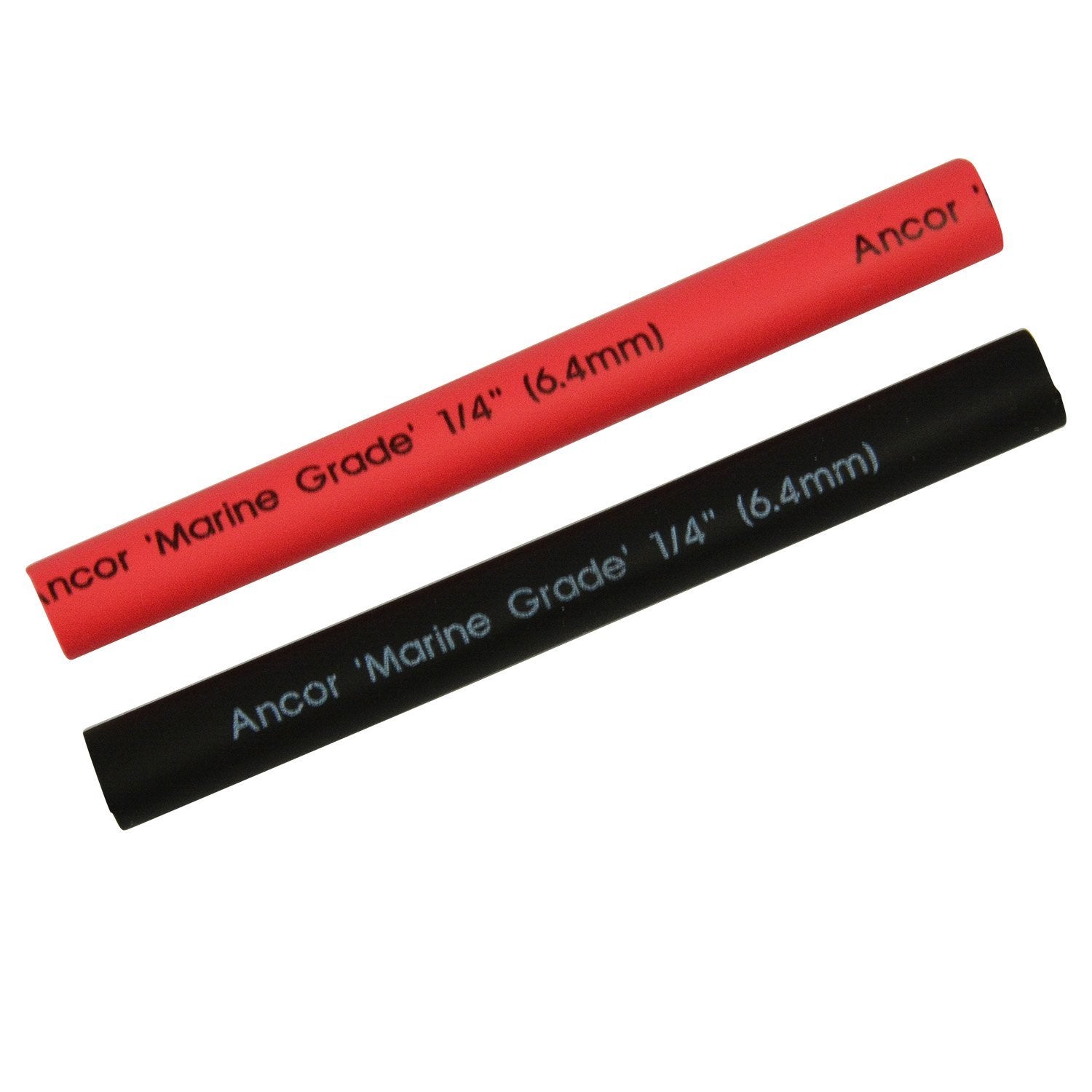 Ancor 304602 Marine Grade Electrical Adhesive Lined Heat Shrink Tubing (3/8-Inch Diameter, 3-Inches Long, Black/Red, 2-Pack)