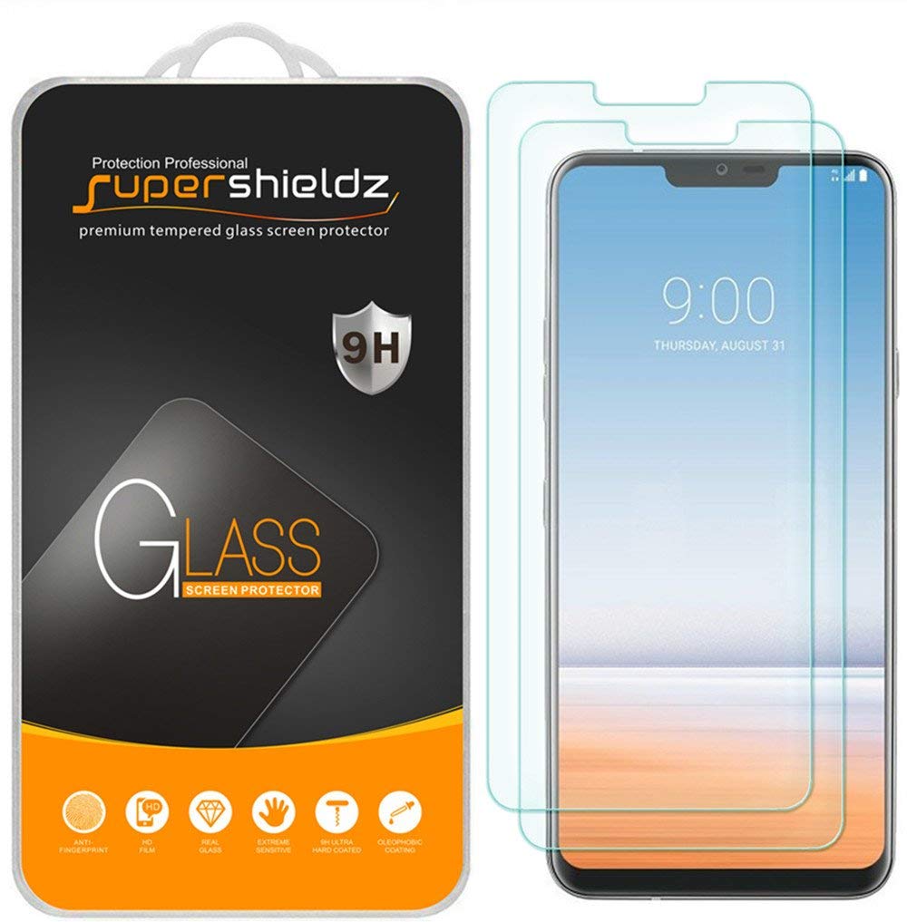 (2 Pack) Supershieldz Designed For Lg G7 Thinq Tempered Glass Screen Protector, 0.33Mm, Anti Scratch, Bubble Free