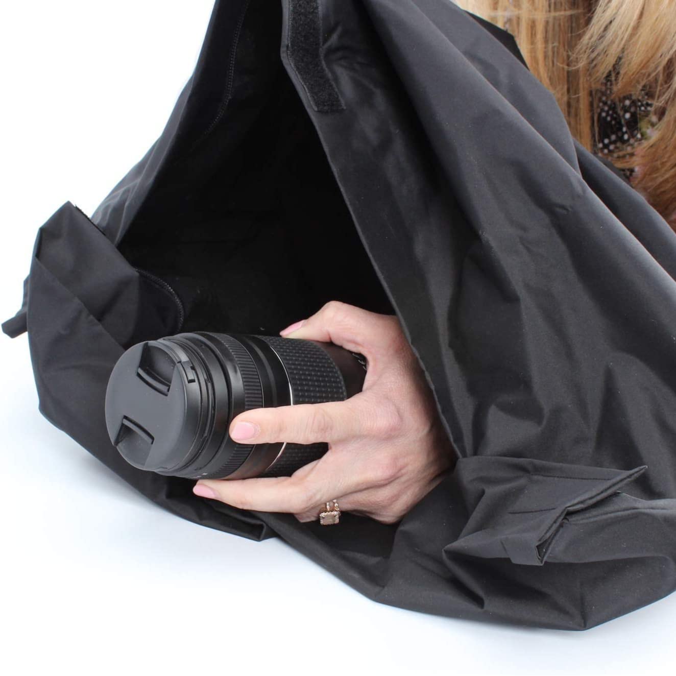 Darkroom Bag Film Changing Bag   27 1/2 Inch By 26 3/4 Inch Thick Cotton Fabric Anti Static Material For Film Changing Film Deve